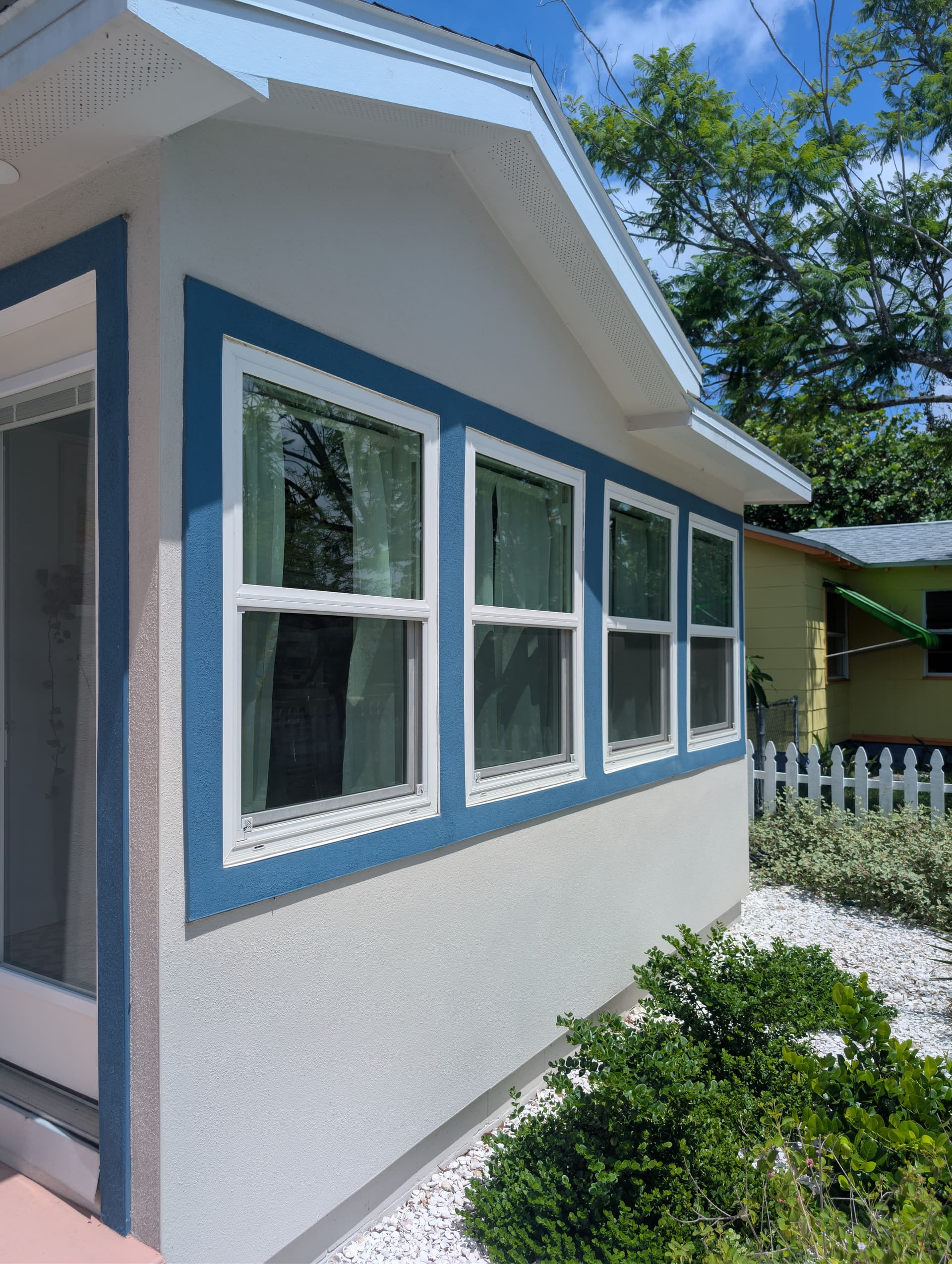 Window Cleaning and Paver Oil Stain Removal in Gulfport FL