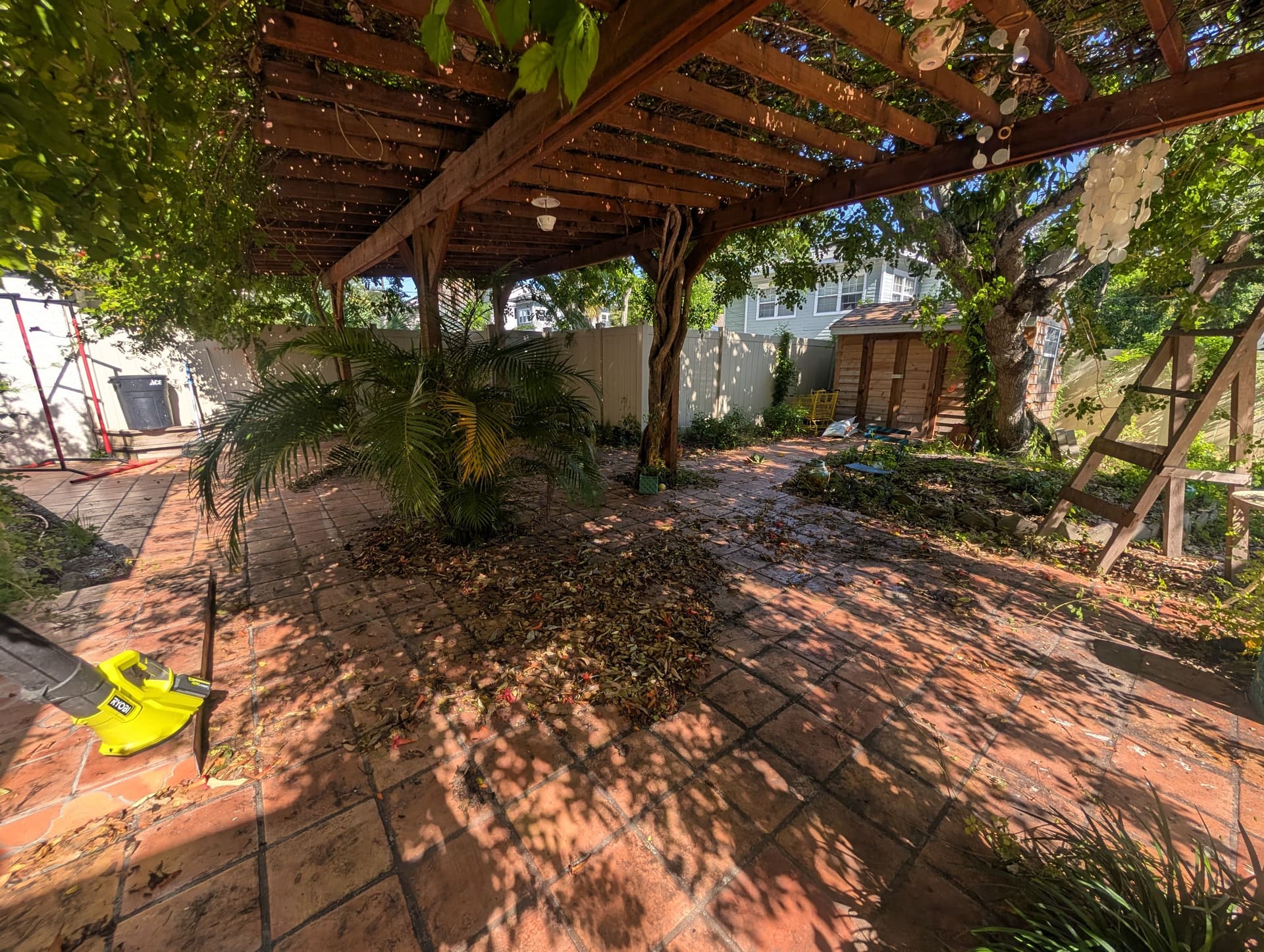 St. Pete Courtyard Patio Pressure Washing and Cleanup image