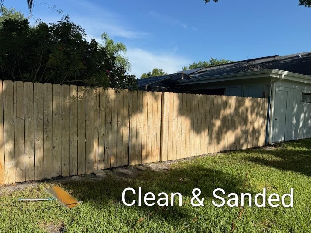 Gallery photos for Wood Fence Restoration in Tampa That Actually Lasts: Image #1