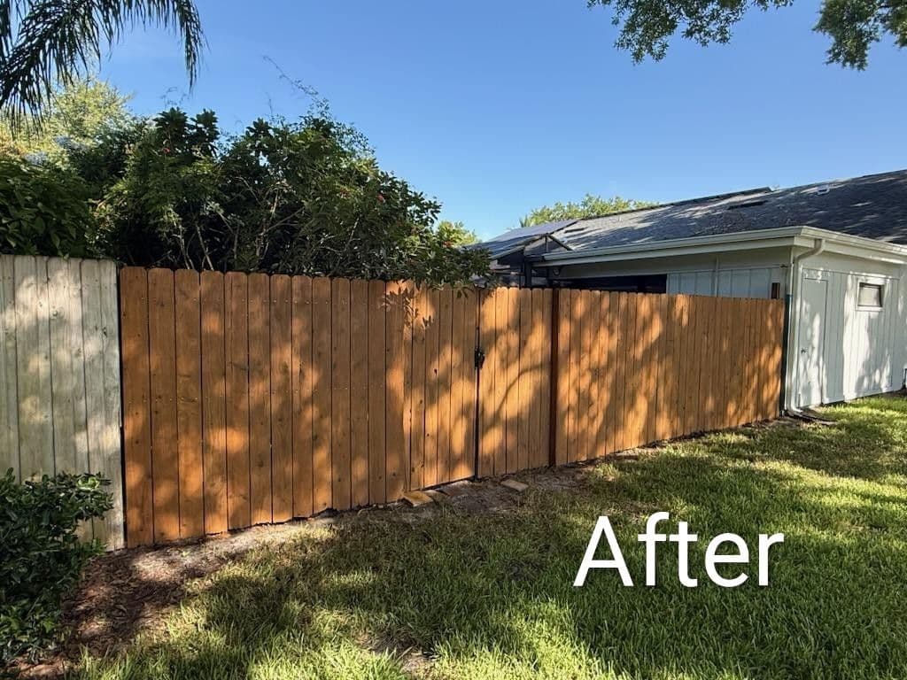 Gallery photos for Wood Fence Restoration in Tampa That Actually Lasts: Image #2