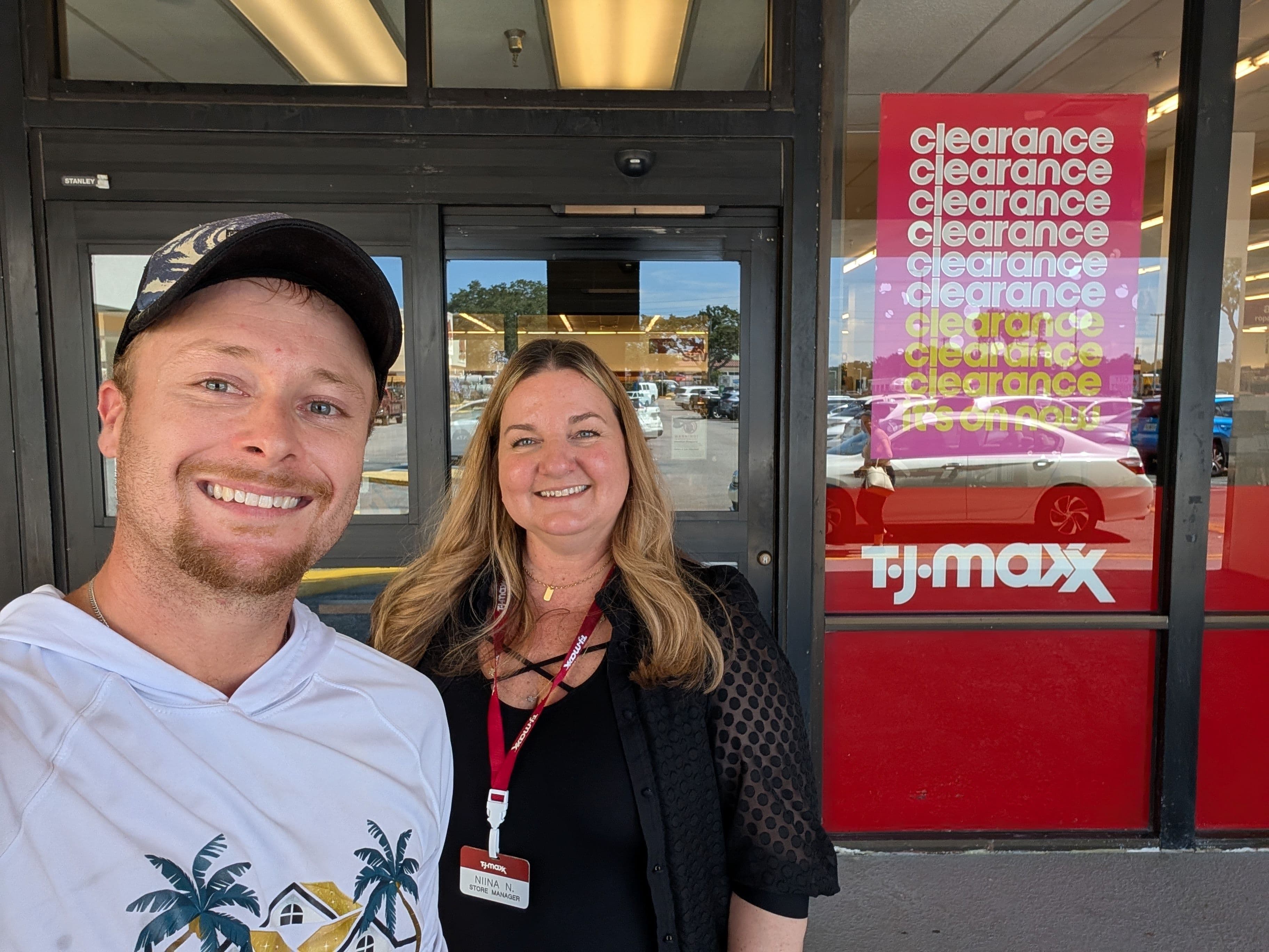 Project Storefront Pressure Washing and Window Cleaning at Tampa TJ Maxx image