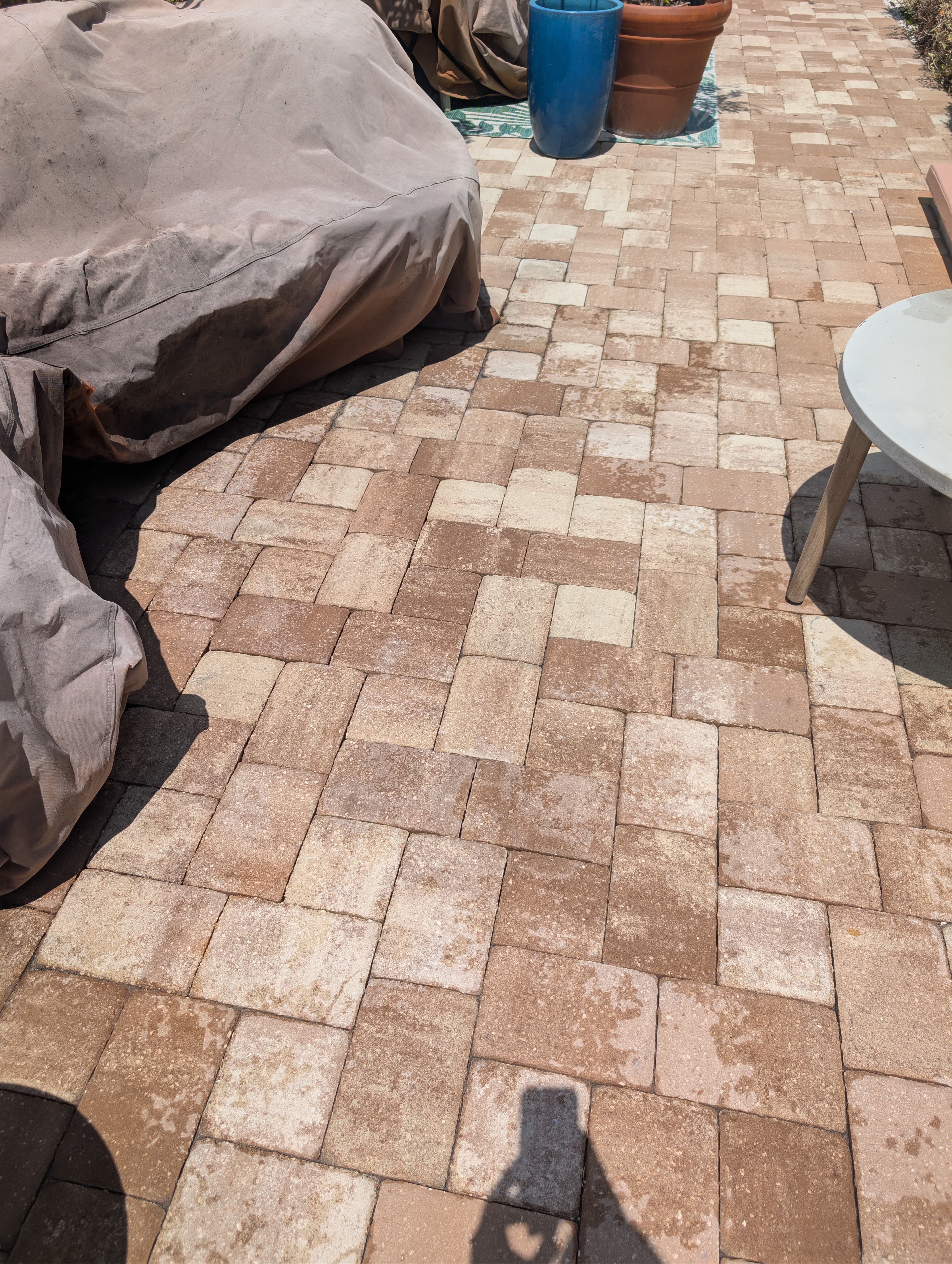 Project Window Cleaning and Paver Oil Stain Removal in Gulfport FL image